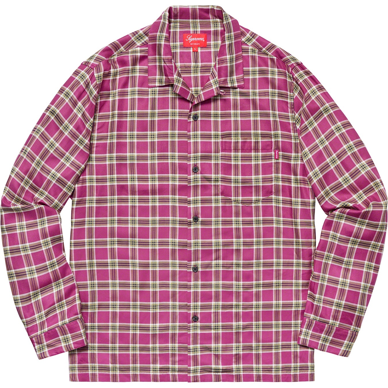 Plaid Rayon Shirt view 3